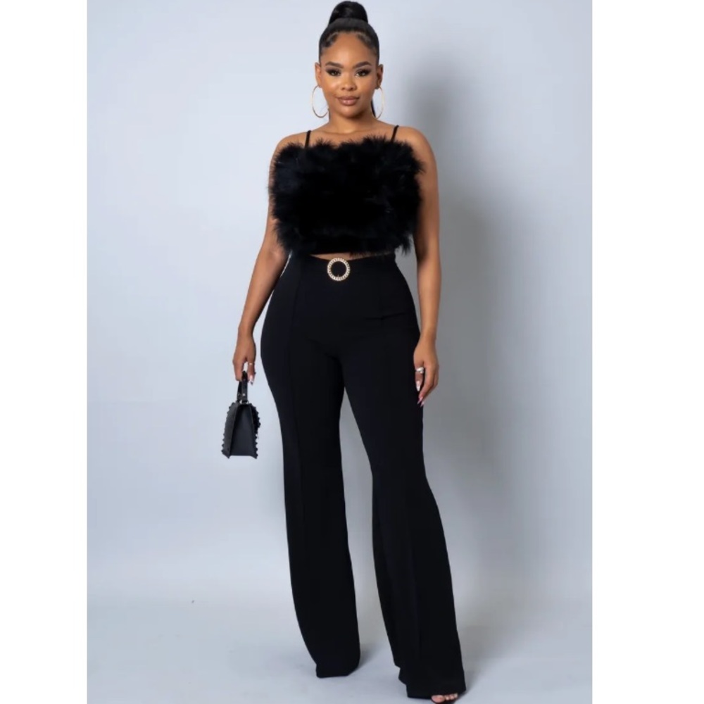 Elegant Night Out 2pc Pant Set